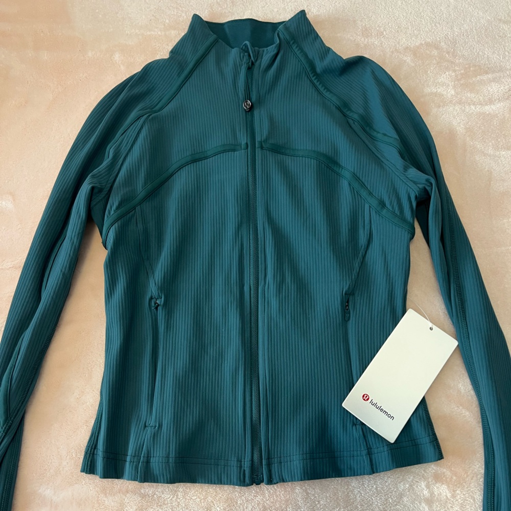 Lululemon Ribbed Nulu Cropped Define Jacket
